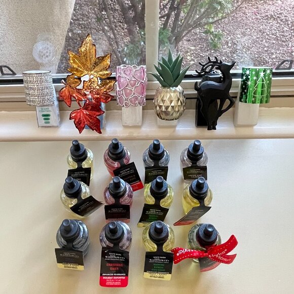 Bath & Body Works Wallflowers Set of 6 Fragrance Plugs 12 Refills Set Lot - Picture 1 of 9